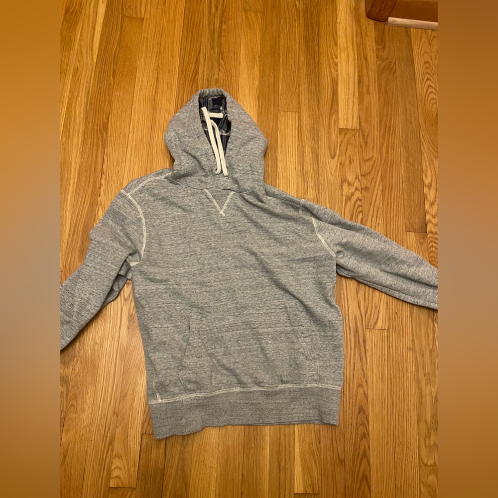 Grey Hollister hoodie